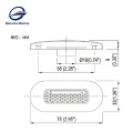 12V 24V Waterproof IP65 Boat Car Caravan Marine Round Oblong LED Courtesy Light